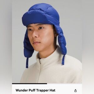 Lululemon Wunder Puff Trapper Hat Sz L/XL Unisex
